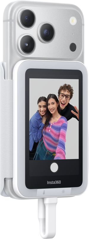 Insta360 Selfie Screen with Light