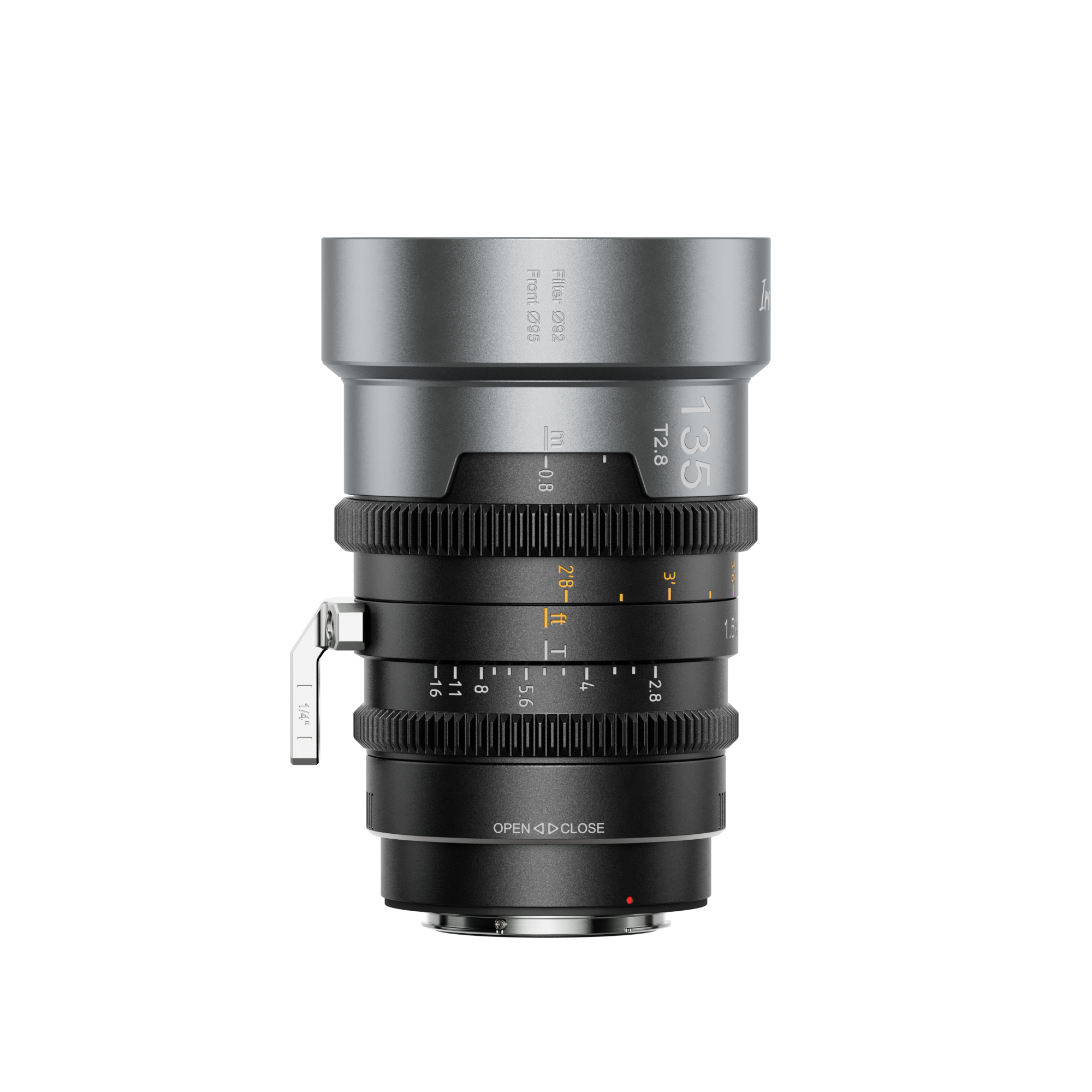 IronStar 75/100/135mm  1.5x Anamorphic FF Cine - Neutral Flare