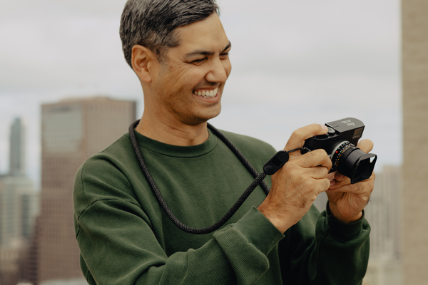 Rope Camera Strap Long - Black
