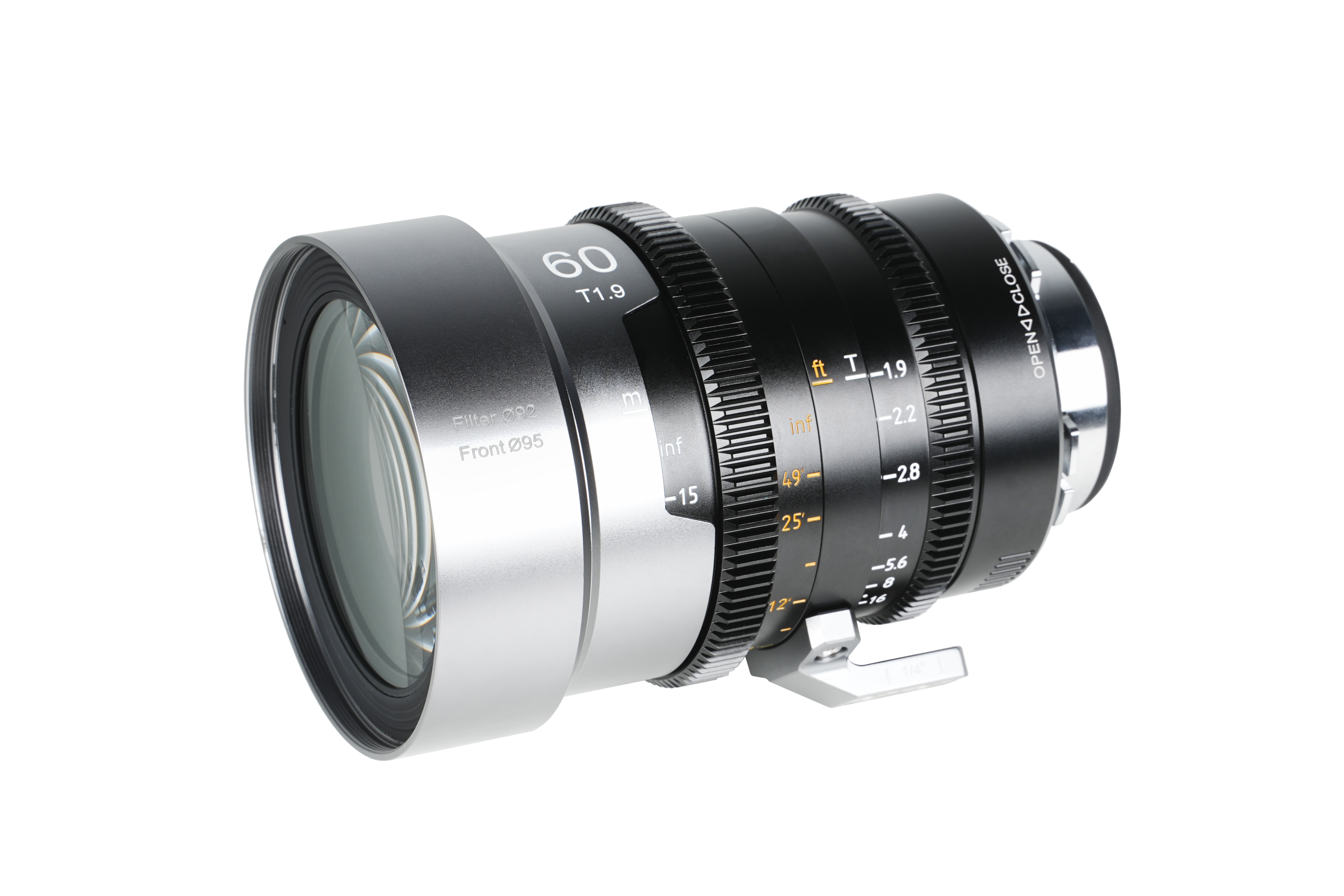 Sirui IronStar 60mm T1.9 1.5x Anamorphic Full Frame Cine Lens (PL / EF- Mount)- Neutral Flare