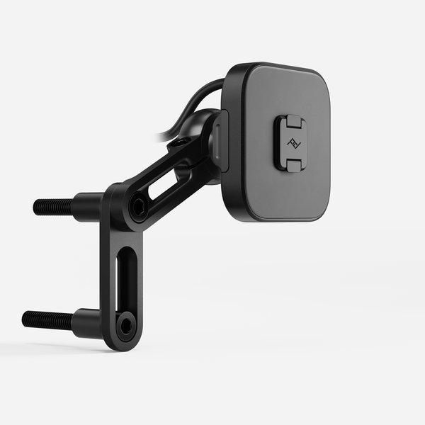 Motorcycle Charging Brake/Clutch Mount - Black