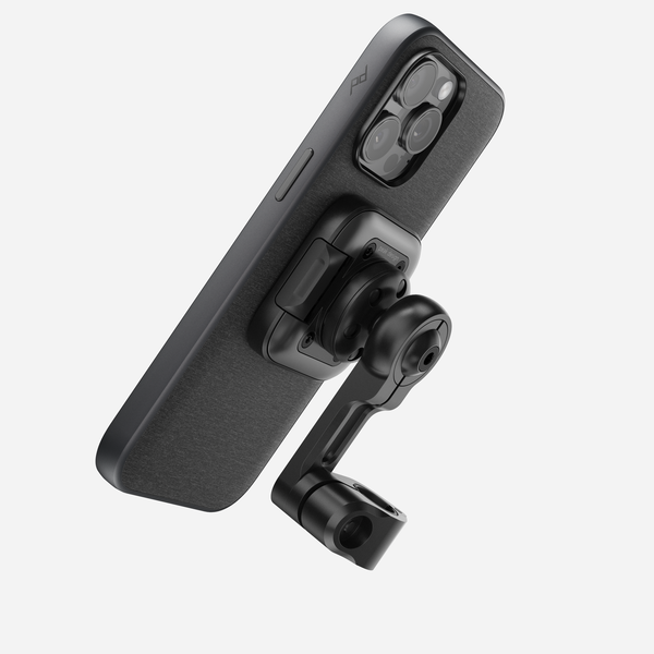 Motorcycle Mirror Mount - Black