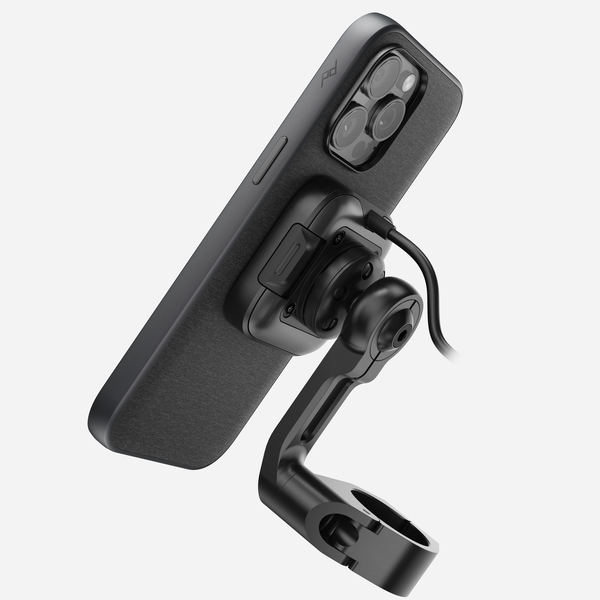 Motorcycle Charging Bar Mount v2 - Black