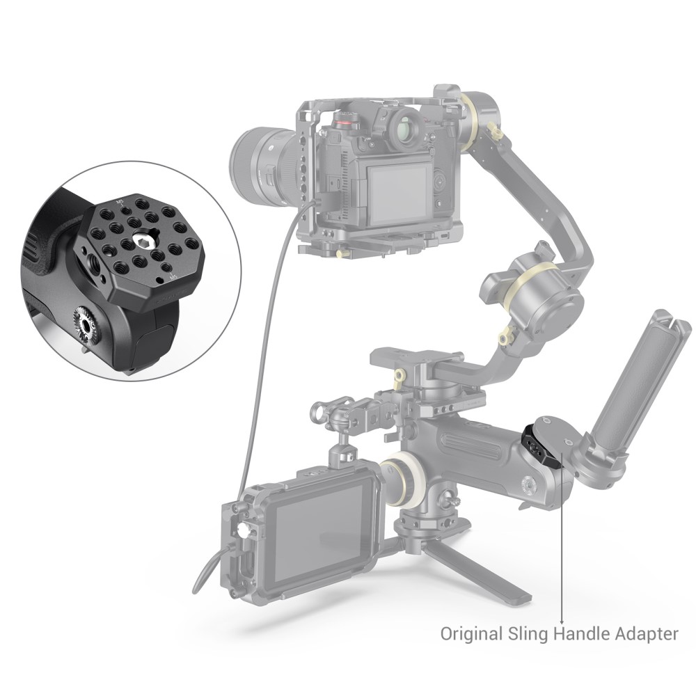 SmallRig Montageplatte für Crane 3S