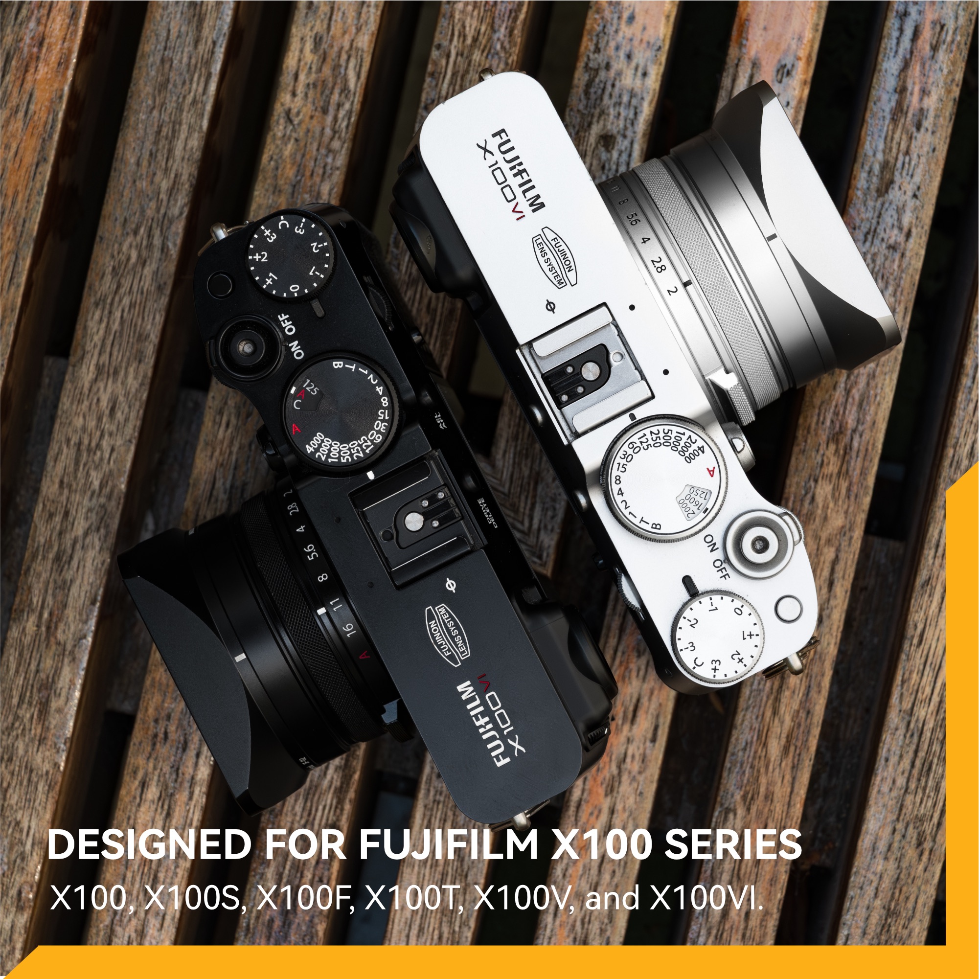 Jetmag Pro for Fujifilm X100 Series Lens Hood Kit - Black