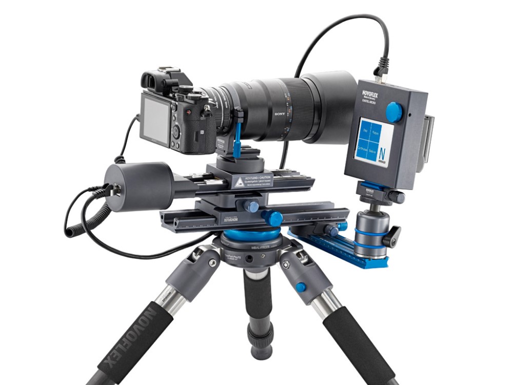 Einstellschlitten CASTEL-MICRO, elektronisch gesteuert