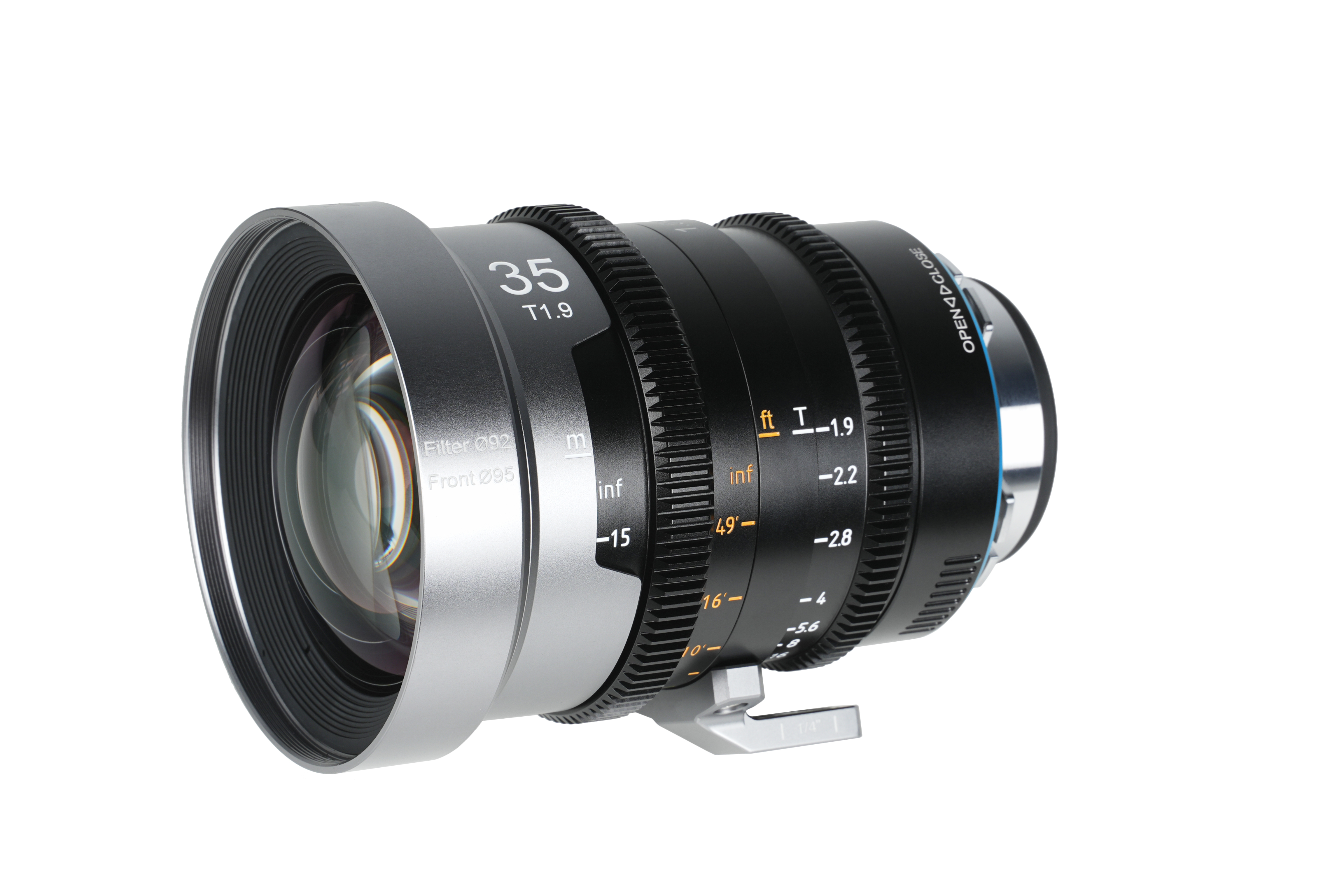 Sirui IronStar 35mm T1.9 1.5x Anamorphic Full Frame Cine Lens (PL / EF- Mount) - Blue Flare