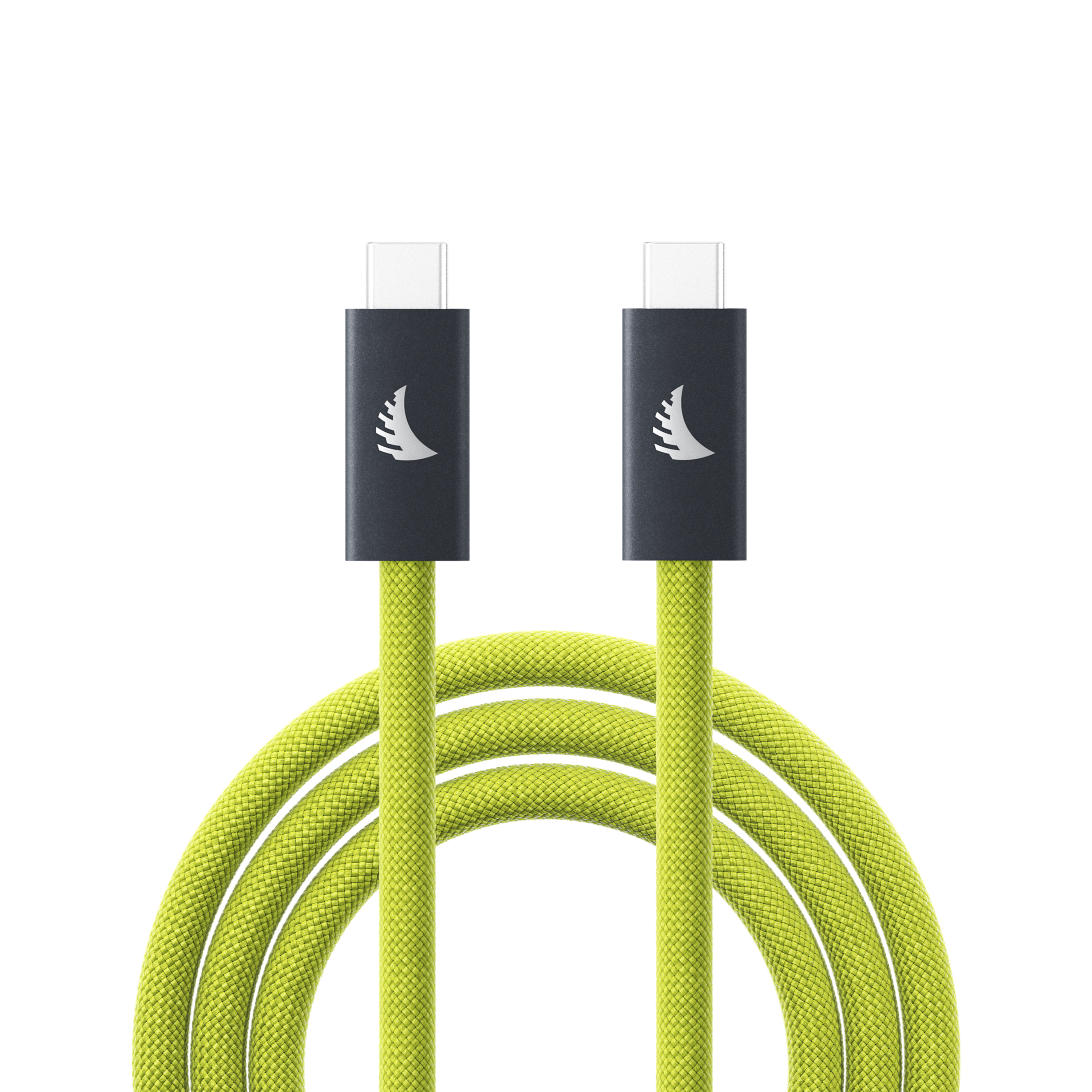 USB-C 3.2 Solid Flex Tether Cable Lime 4,5m