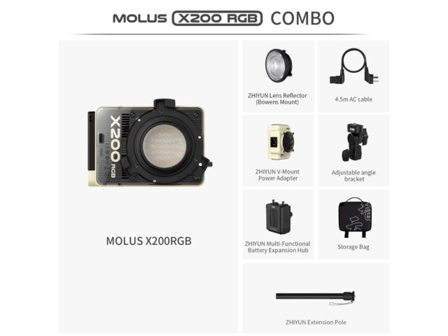 X200RGB COB Light Combo