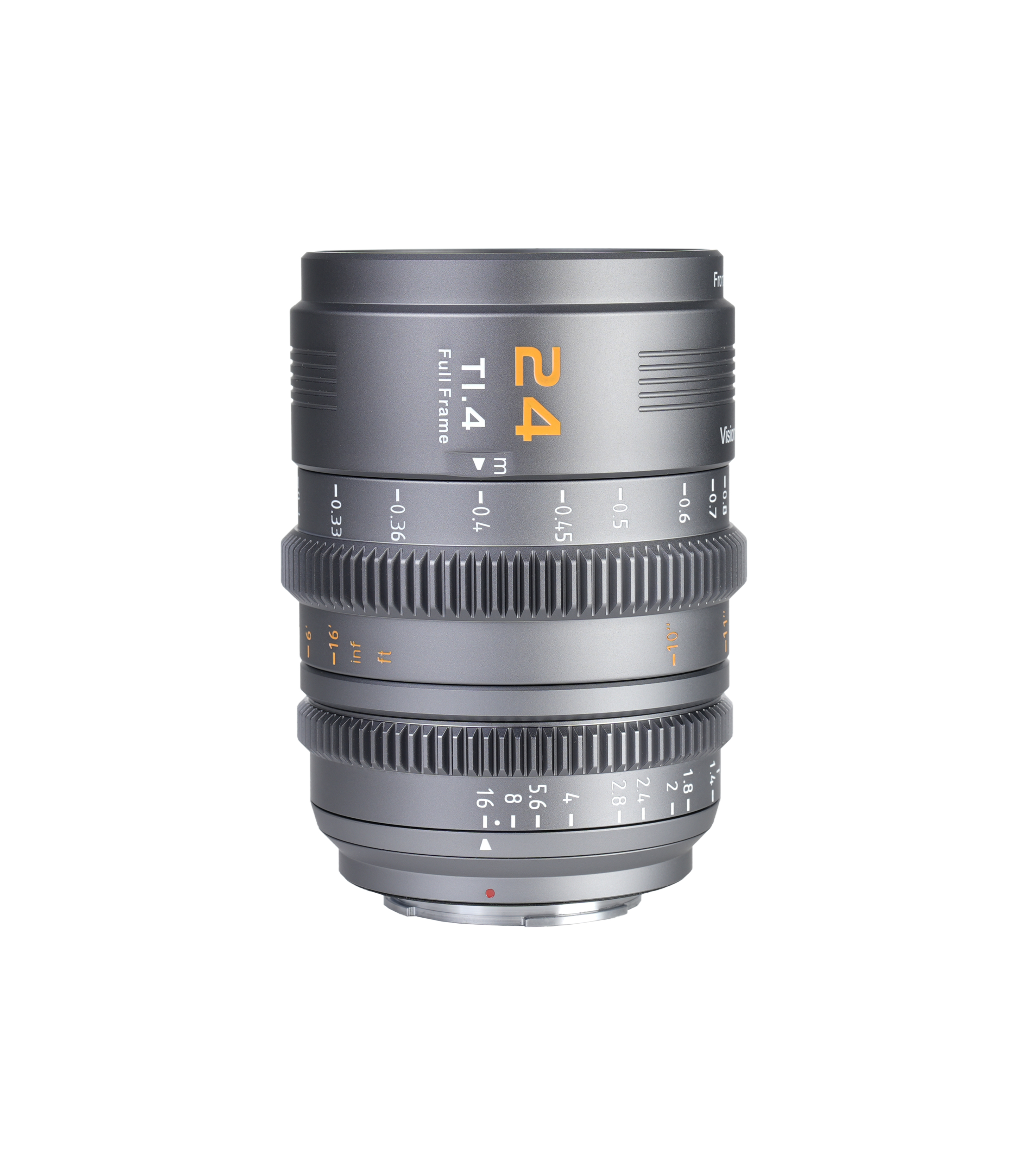 Sirui VISION PRIME 24mm T1.4 FF Cine Lens (E-Mount) - Grey