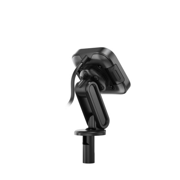 Motorcycle Charging Stem Mount - Black
