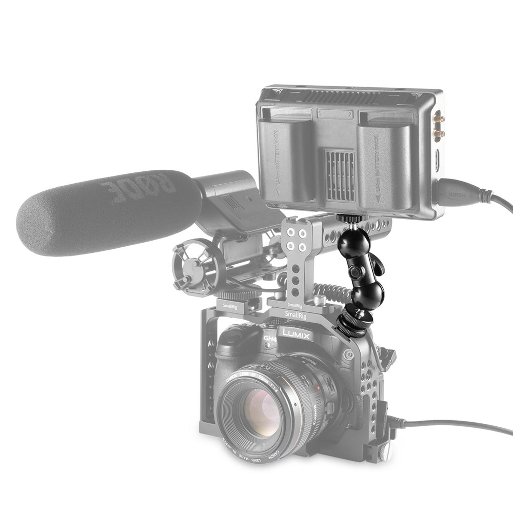 Double Ball Heads with Cold Shoe and Thumb Screw 1135