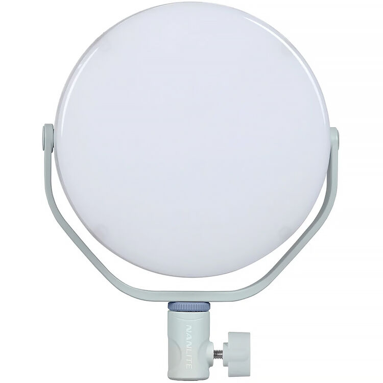 NANLITE miro 30c 2KIT LED Full-color Round Panel Light - Mint Blue