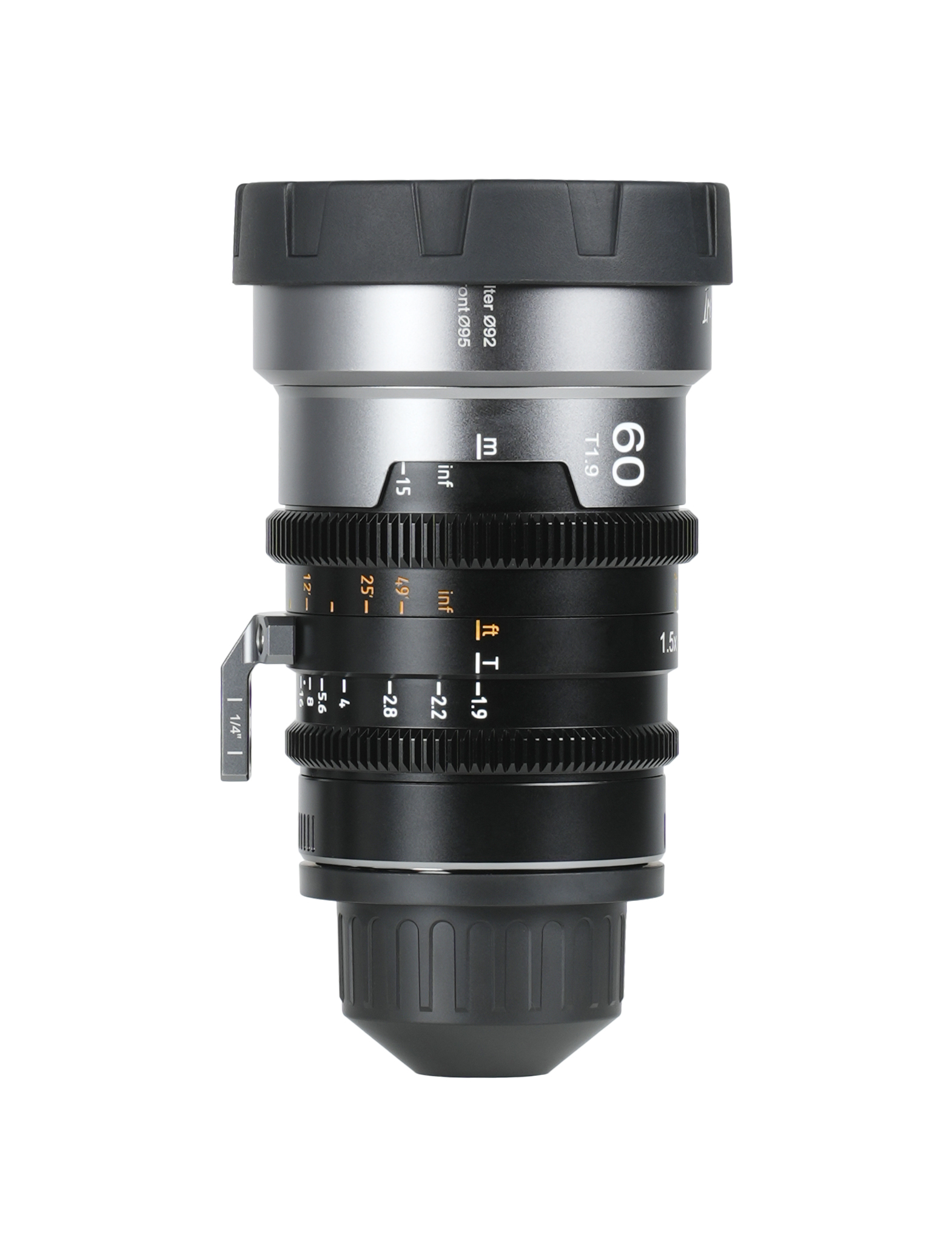 Sirui IronStar 60mm T1.9 1.5x Anamorphic Full Frame Cine Lens (PL / EF- Mount)- Neutral Flare