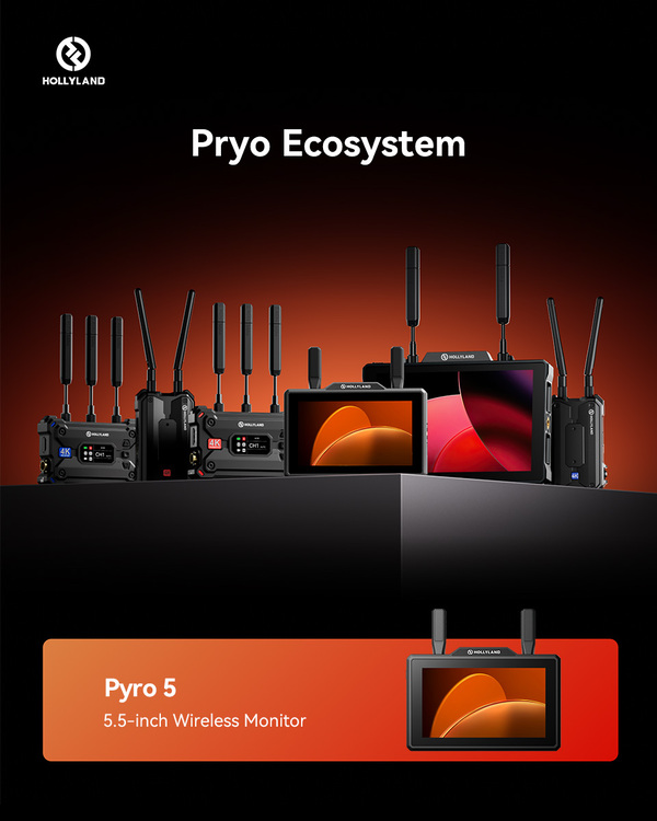 Pyro 5  5.5" Wireless Transceiving Monitor