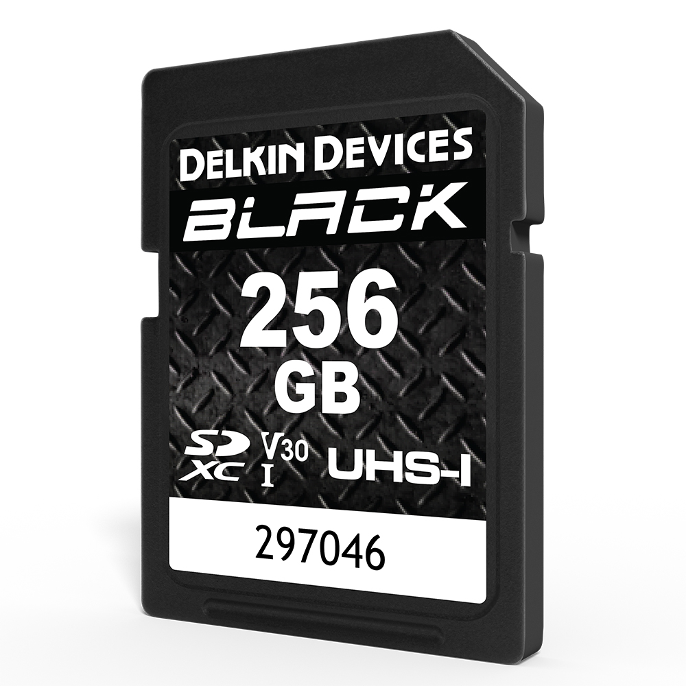 BLACK UHS-I SDXC 256GB R:90MB/s W:90MB/s