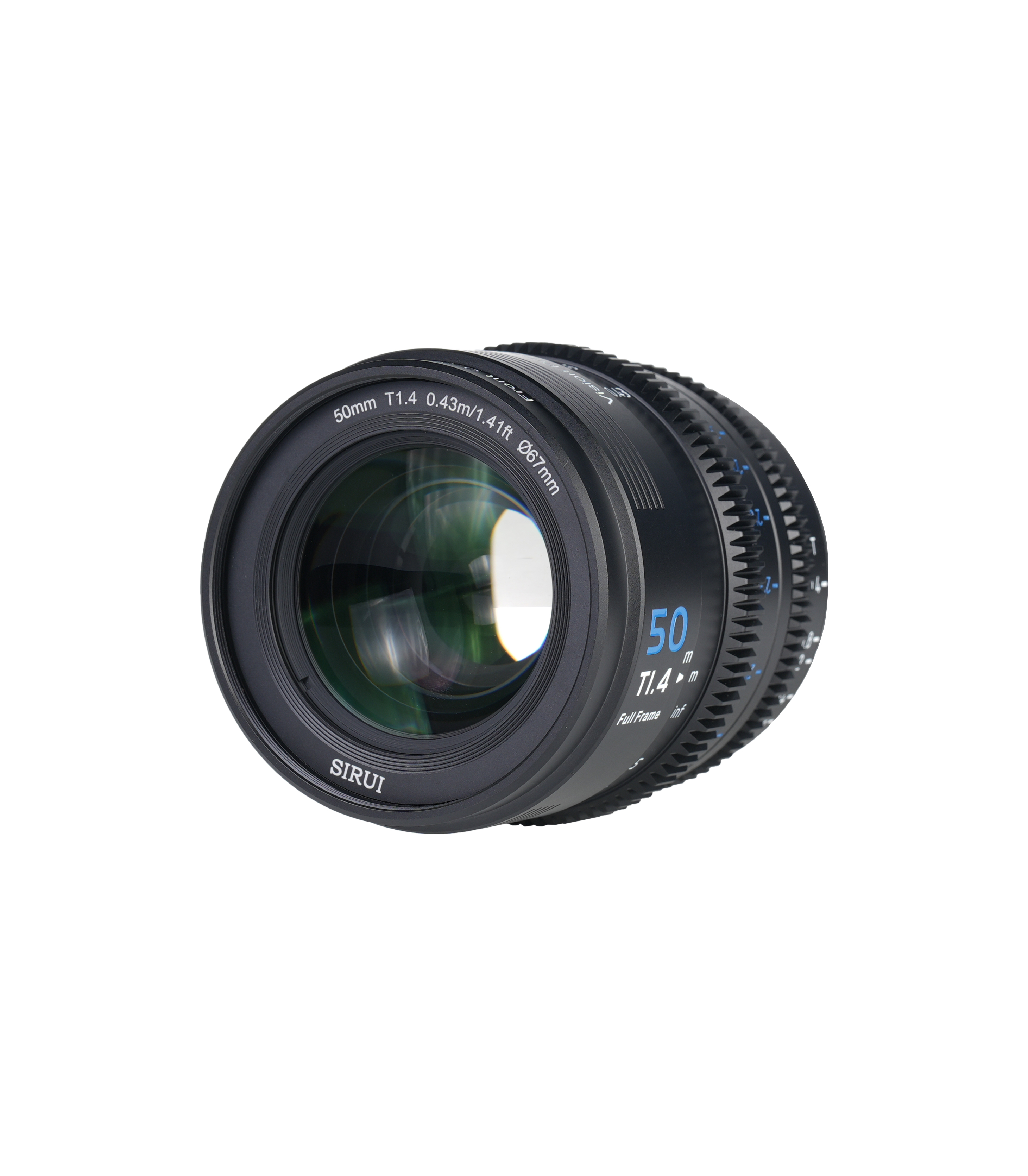 Sirui VISION PRIME 50mm T1.4 FF Cine Lens (E-Mount)- Black