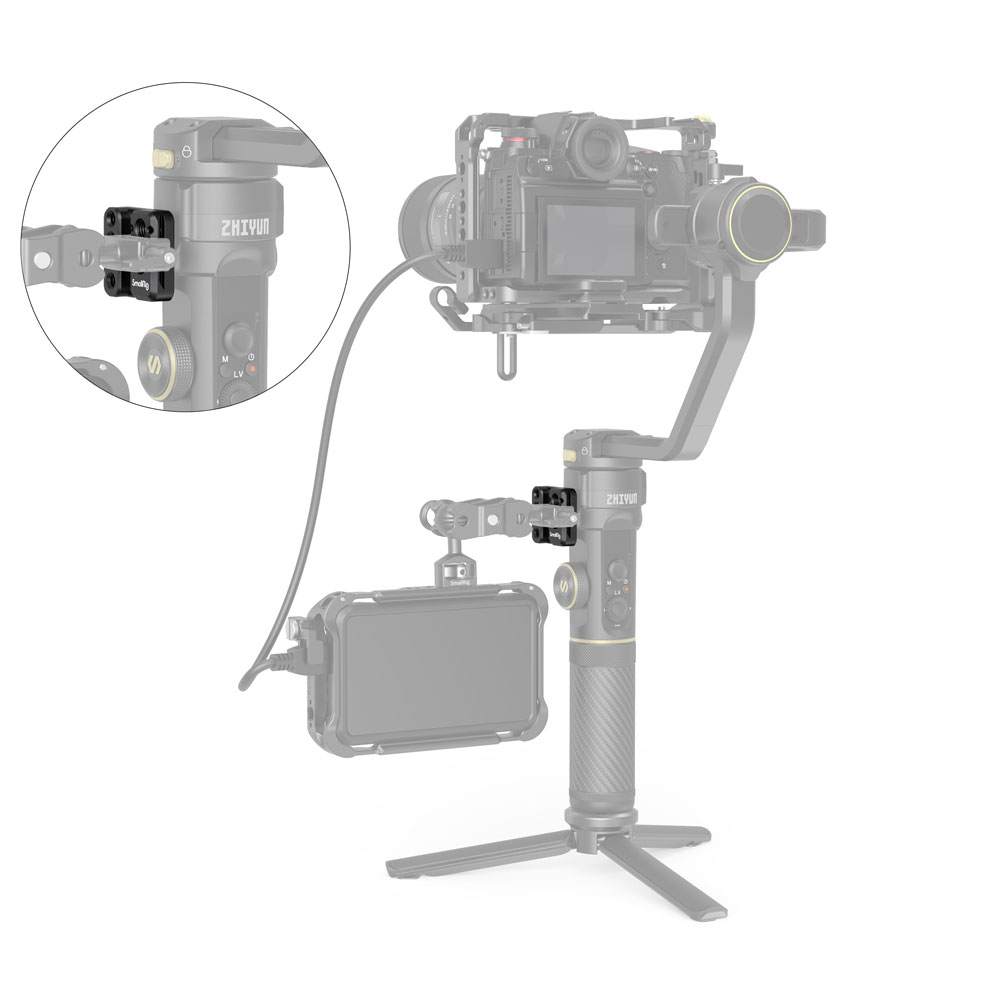 SmallRig Seitenmontageplatte für Crane 2S