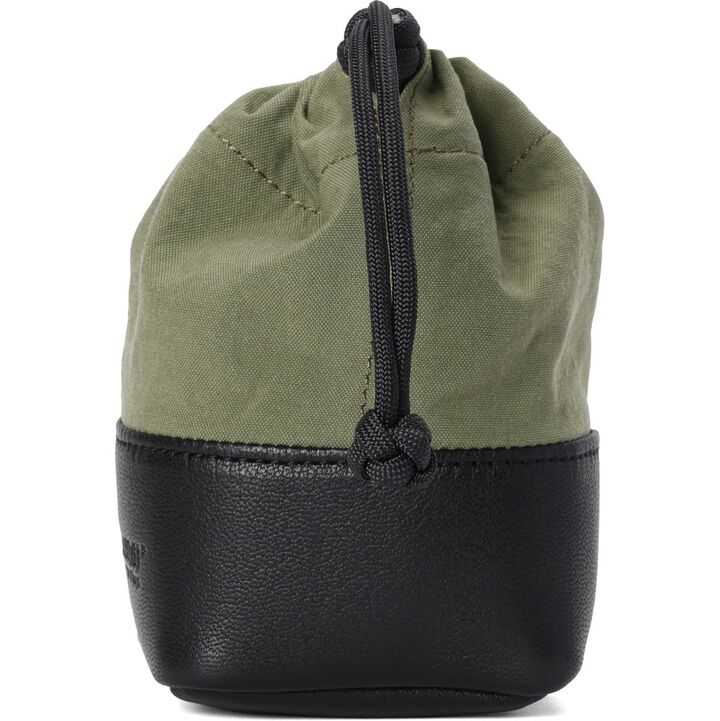 Fabric Camera Lens Pouch - Khaki (S)