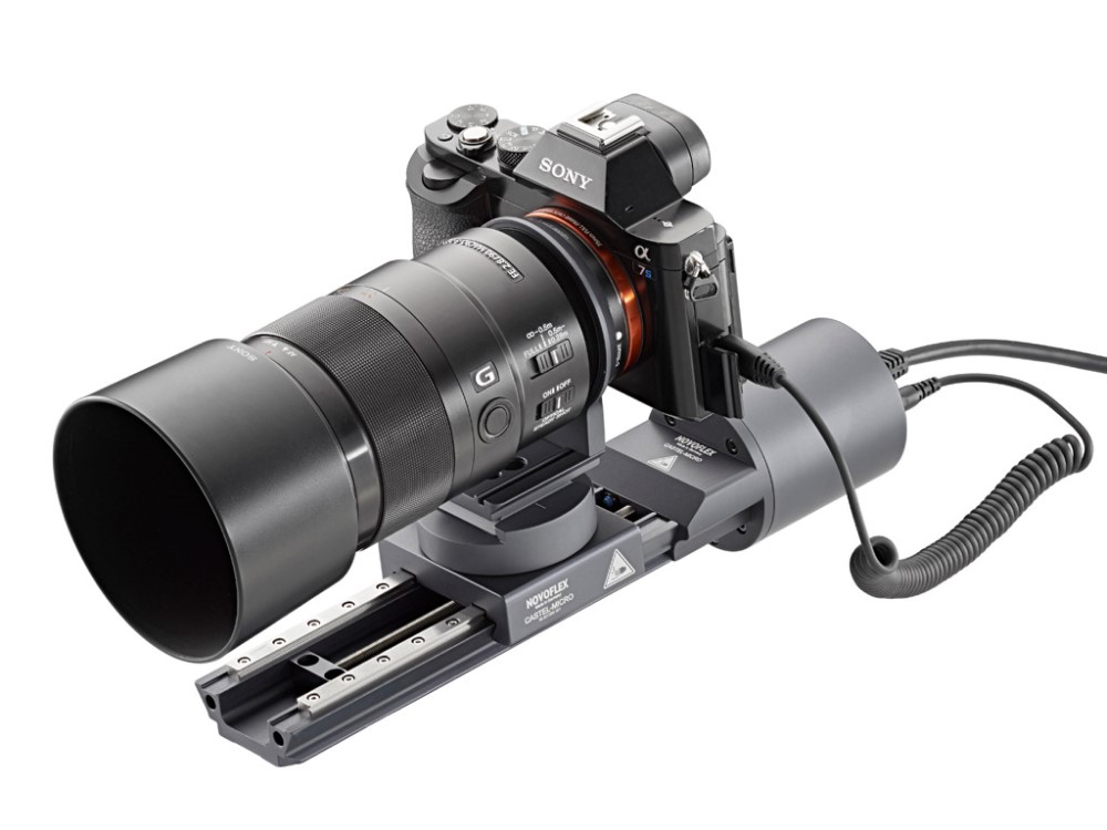 Einstellschlitten CASTEL-MICRO, elektronisch gesteuert