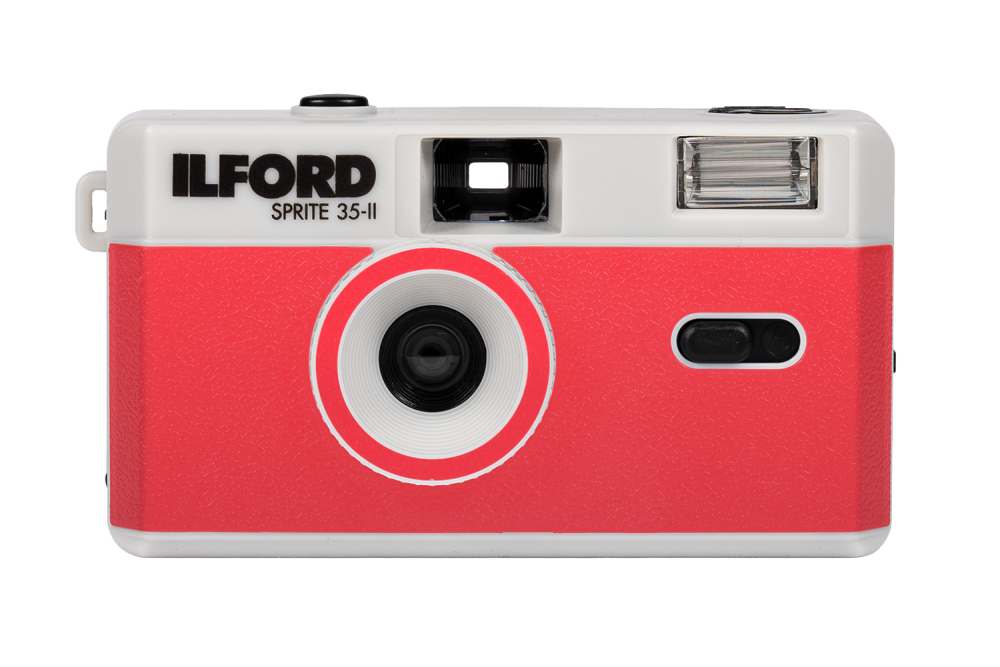 Ilford Sprite 35-II - Red & Silver