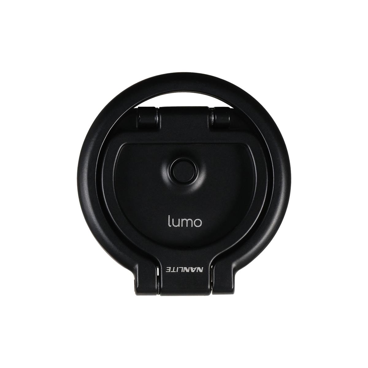 NANLITE Lumo Phone Ring Light  (MagSafe Compatible) - Polar Black