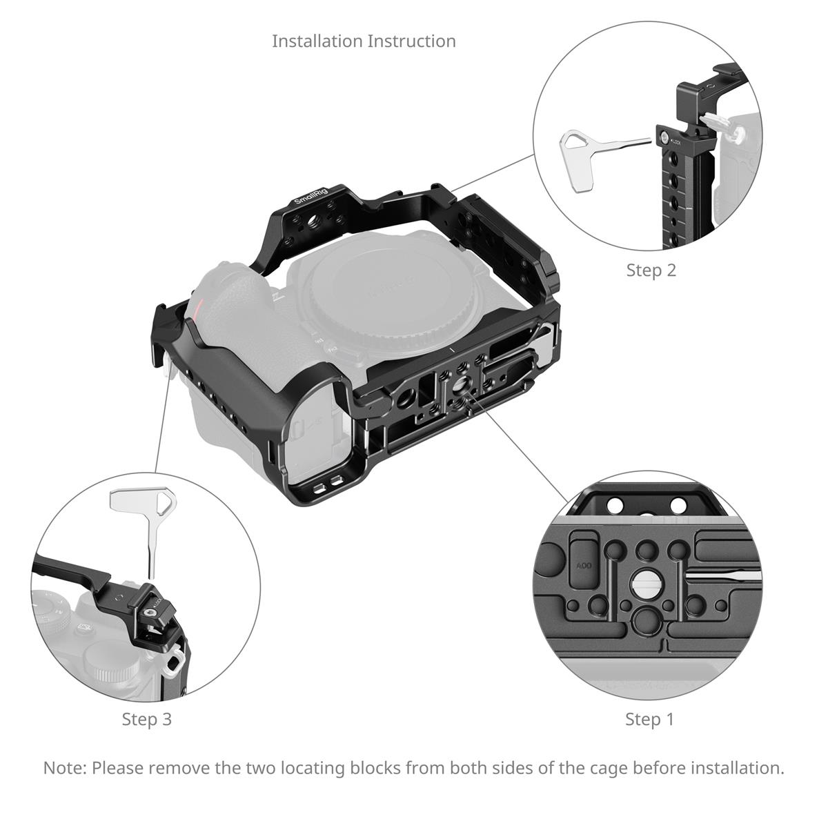 Cage Nikon Z5 / Z5II / Z6 / Z6II / Z7 / Z7II 5257