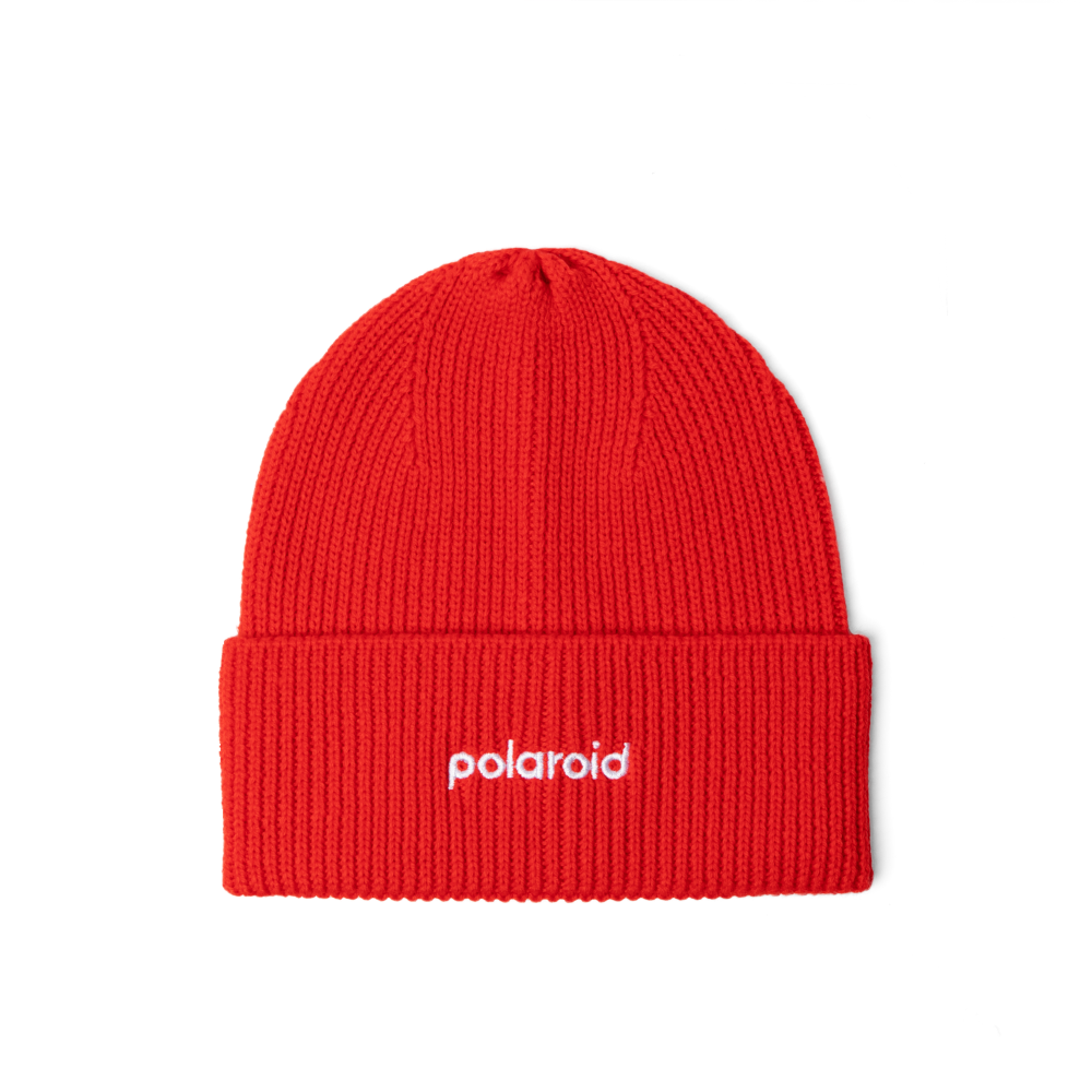 Polaroid Beanie - Red