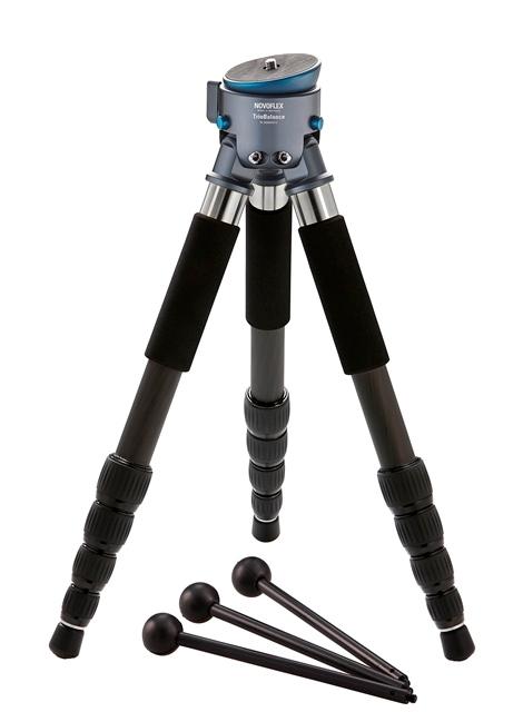 3-Bein Stativ mit 5-segmentigen Carbonbeinen