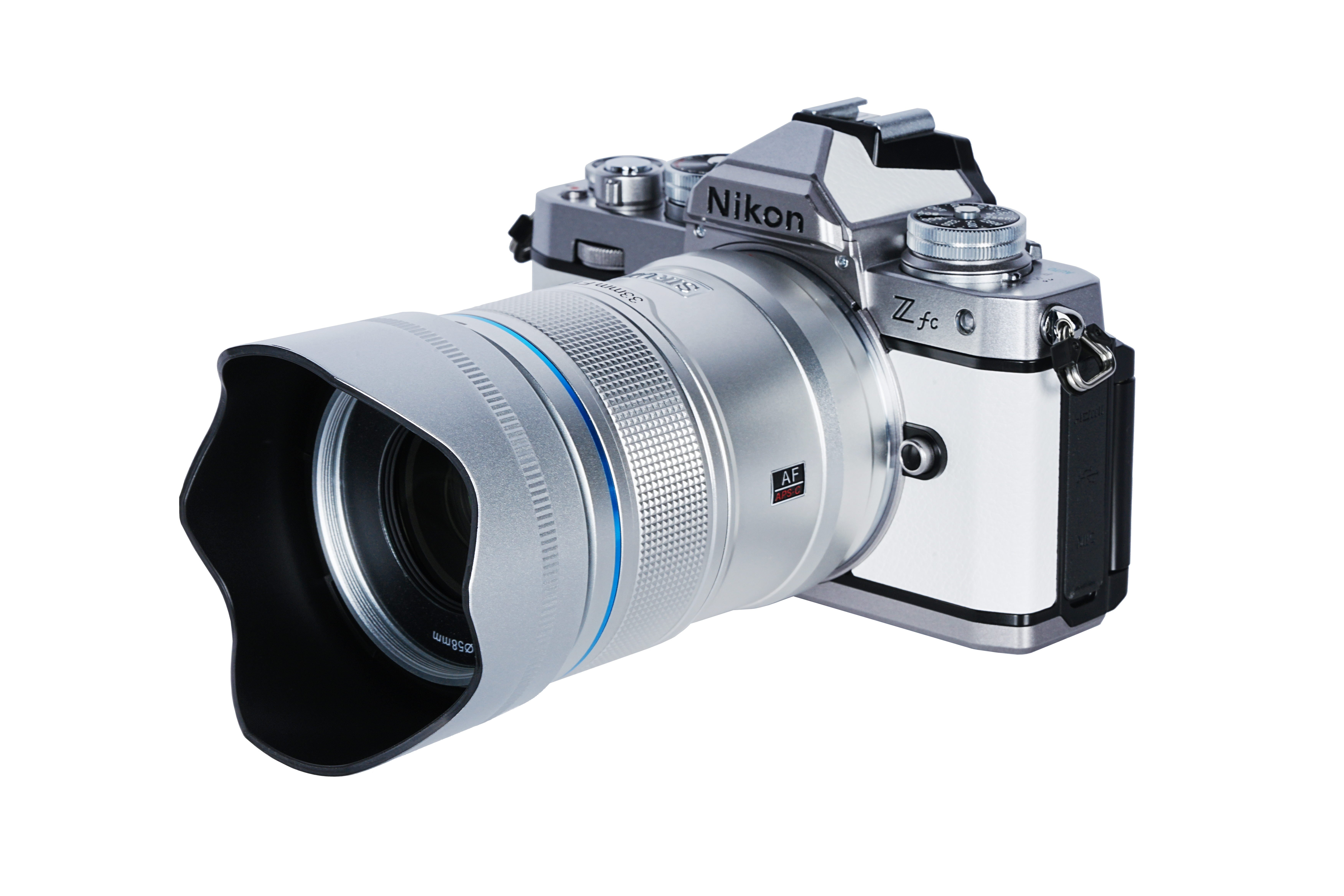 Sirui Sniper 33mm F1.2 APS-C AF Lens (Z Mount) - Silver