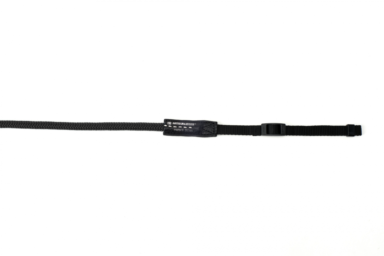 ACAM-307A Silk Cord Round Camera Strap - Black
