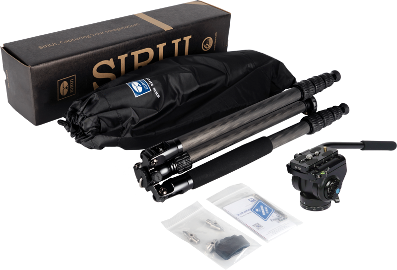 SIRUI Carbon Tripod Traveler 7C + video head VA-5