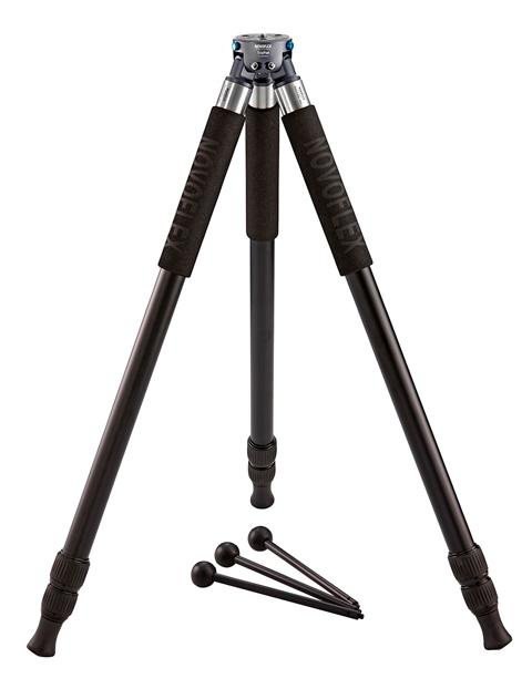 3-Bein Stativ mit 3-segmentigen und 3 Mini Beinen Aluminiumgehäuse