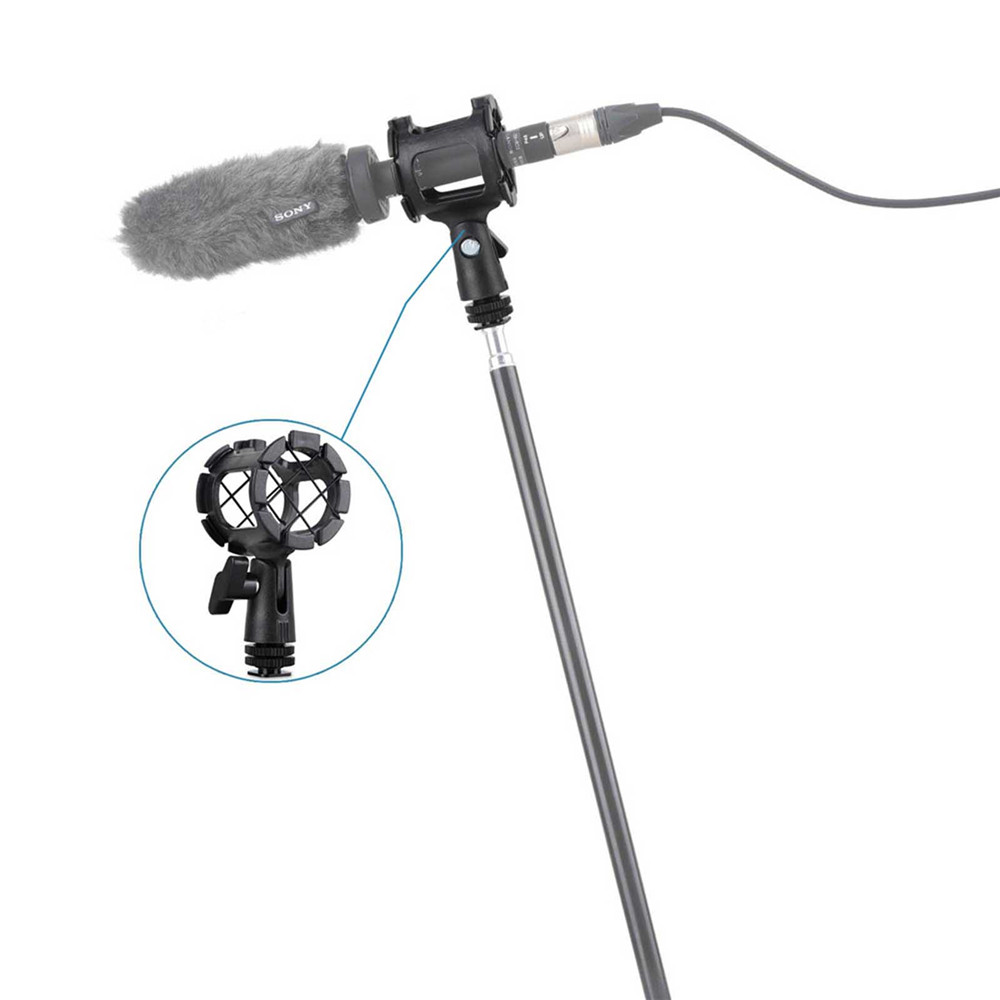 Microphone Shock Mount for Camera Shoes and Boompoles 1859