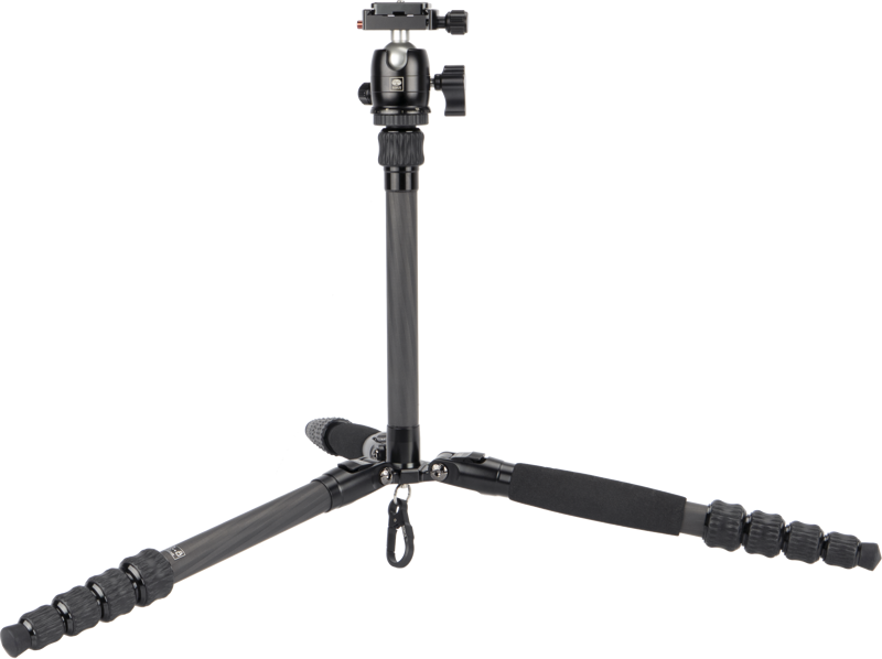 SIRUI Carbon Tripod Traveler 5CX + Ball head B-00K