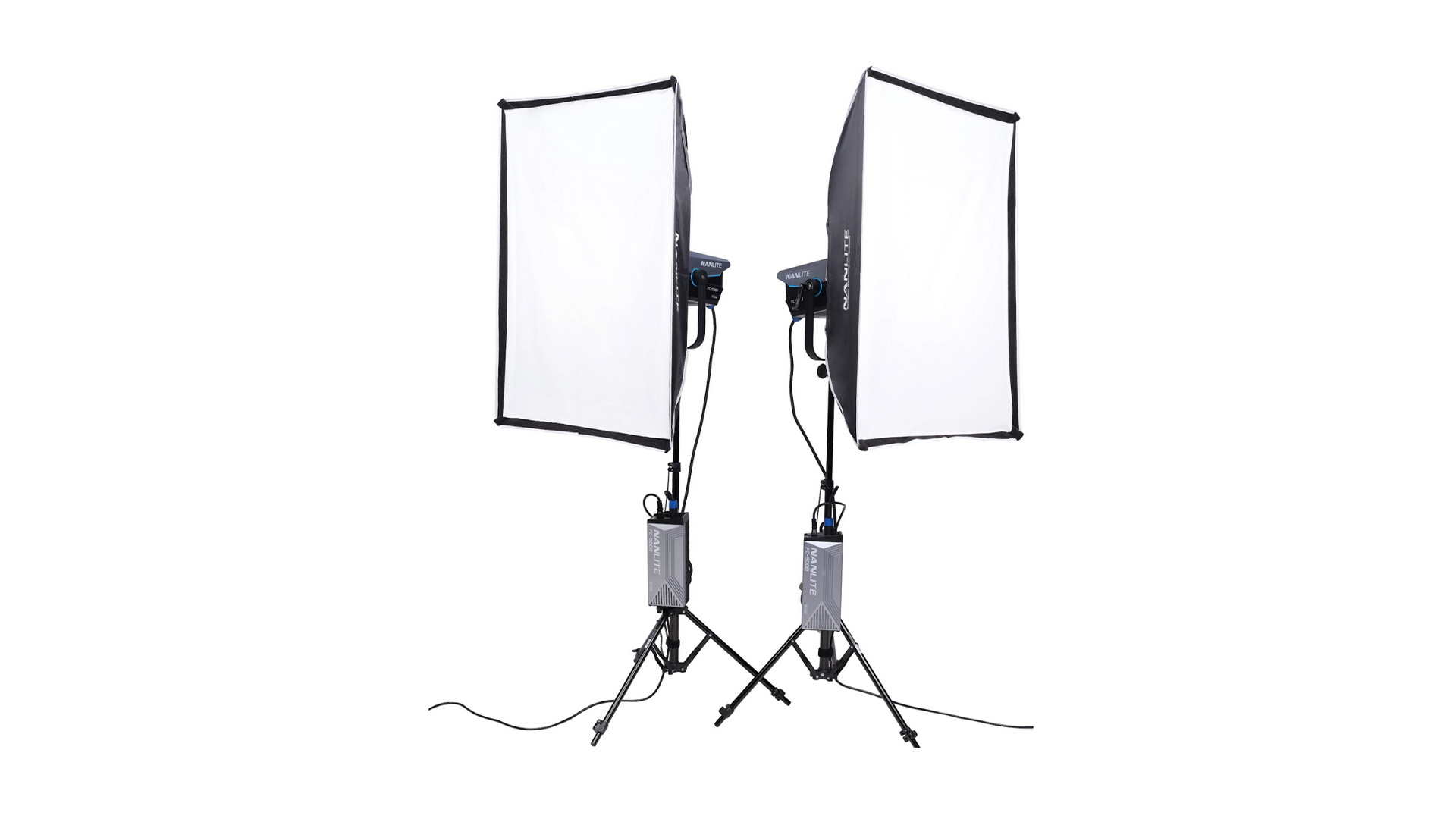 NANLITE FC-500B 2-Light Trolley Case Kit + Light Stand