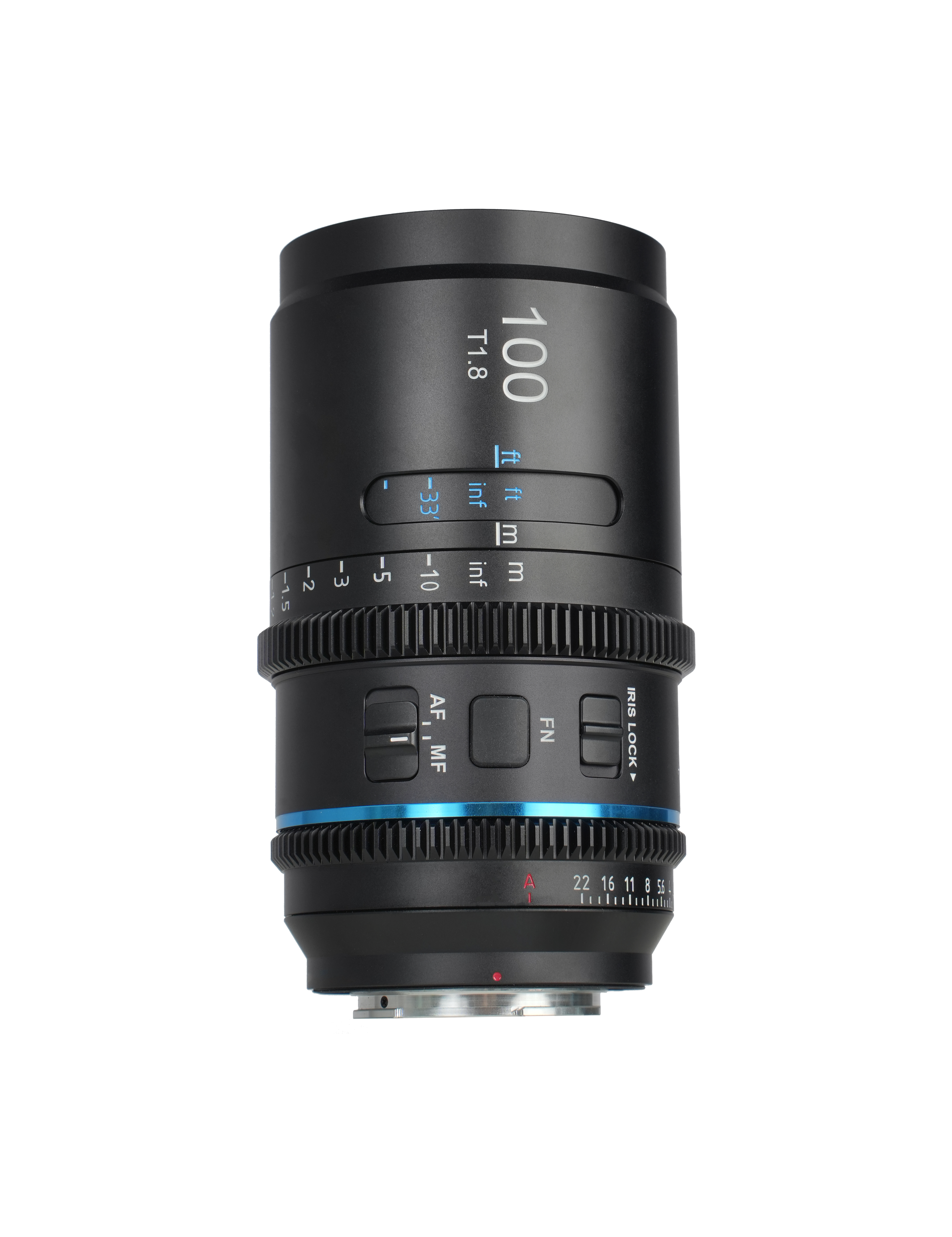 Sirui Astra 100mm  T1.8 1.33x AF Full Frame Anamorphic Cine Lens (E mount) - Blue Flare