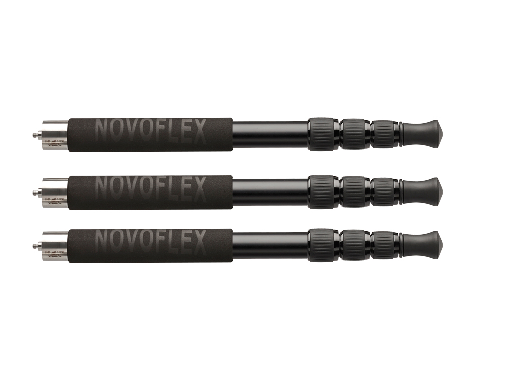 3x QuadroLeg Aluminium 4 Segmente, kompakt