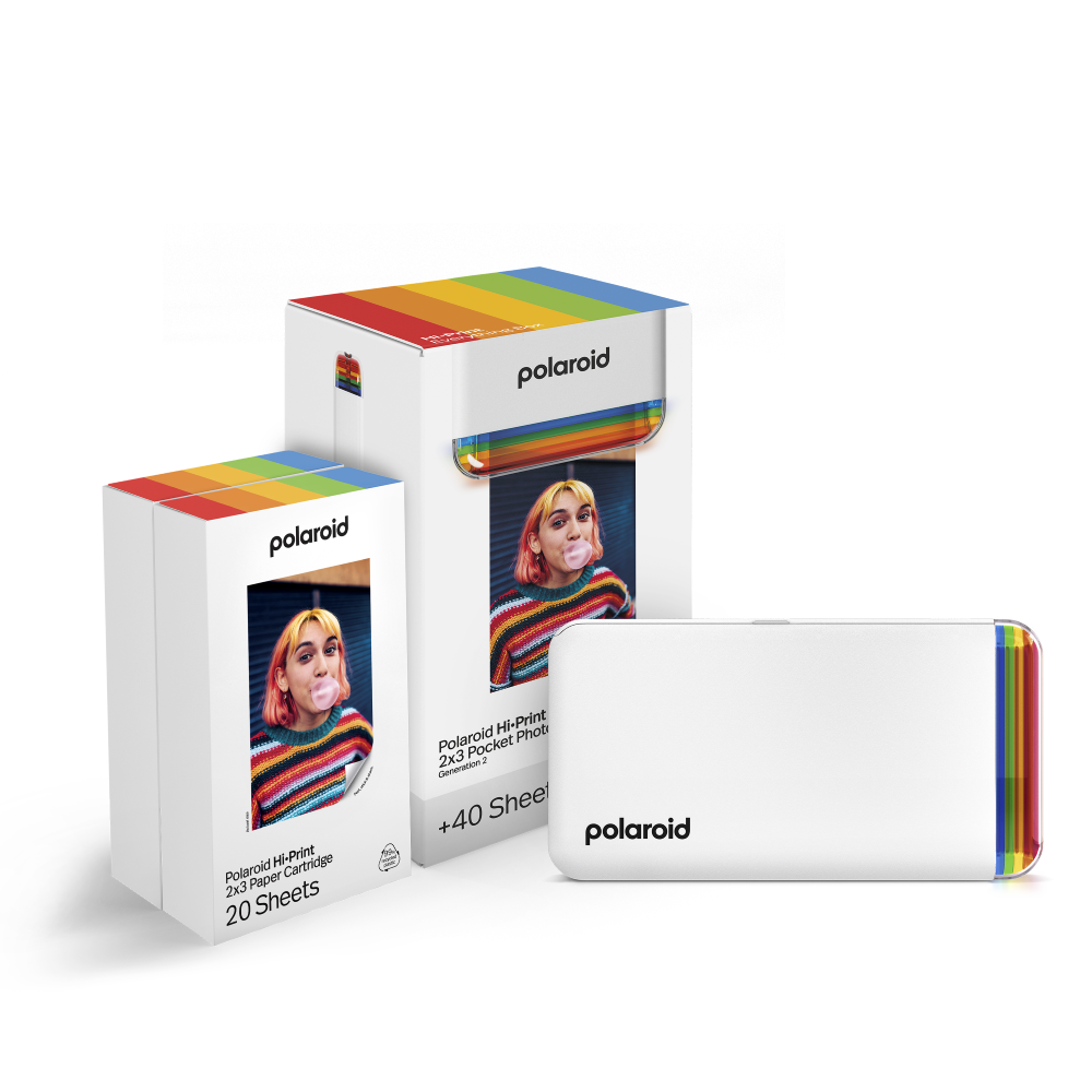 Everything Box Polaroid Hi-Print 2x3 Gen 2.0 - White