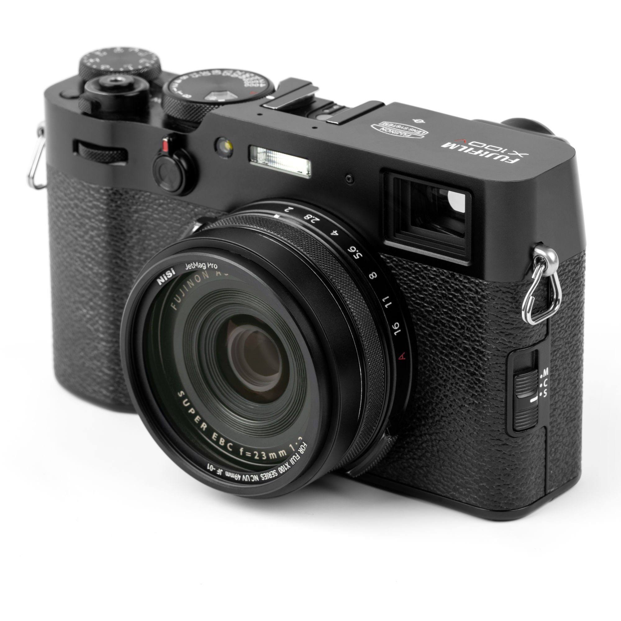 Jetmag Pro for Fujifilm X100 Series Lens Hood Kit - Black