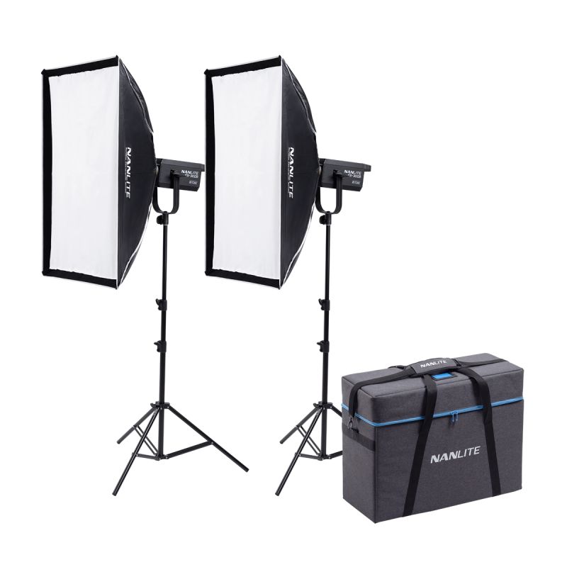 NANLITE FS-300B 2KIT with light stand