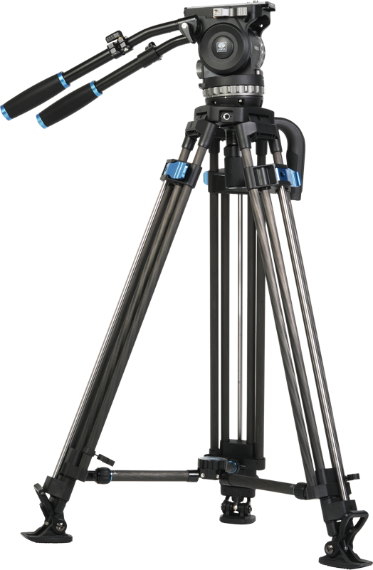 SIRUI Tripod Kit SQ100+VHS18 SIRUI Twin-Leg w. 100mm Half Bowl