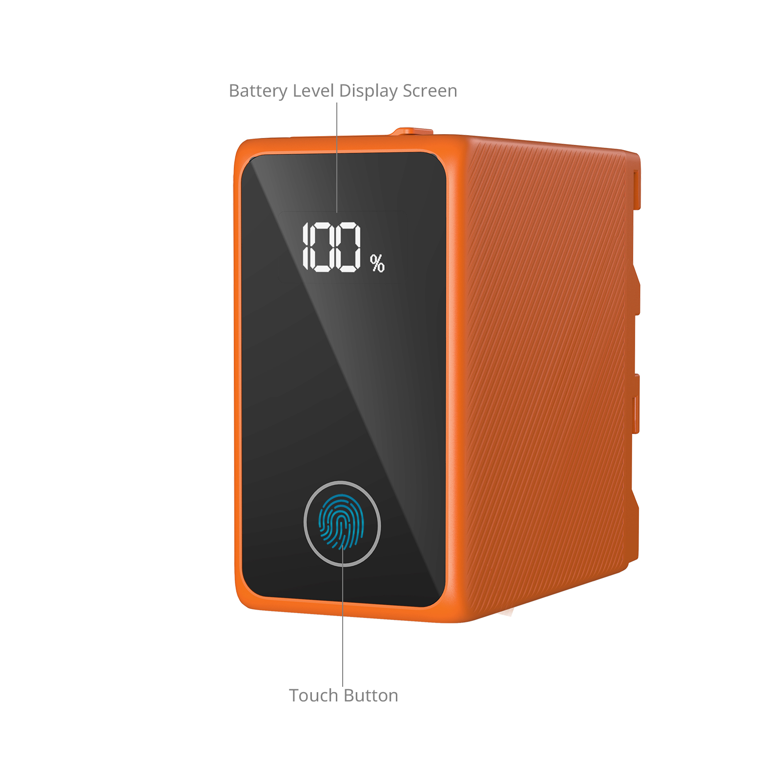 NP-F970 USB-C Rechargeable Camera Battery - Orange 4576