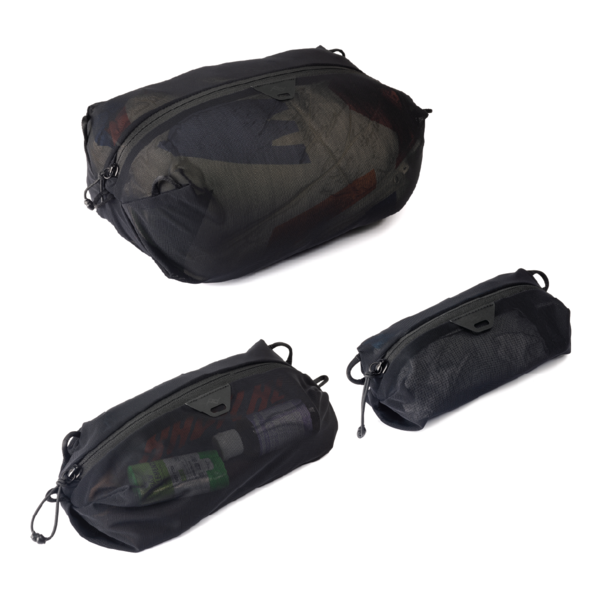 Ultralight Mesh Packing Cube SMedium - Black