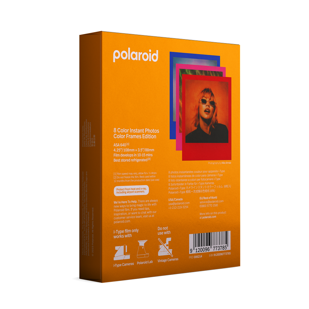 Color Film i-Type - Color Frames Edition (8Photos)