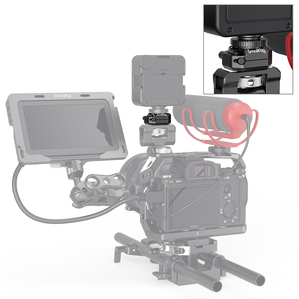 Cold Shoe Multi-Functional Mount with Safety Release 2797