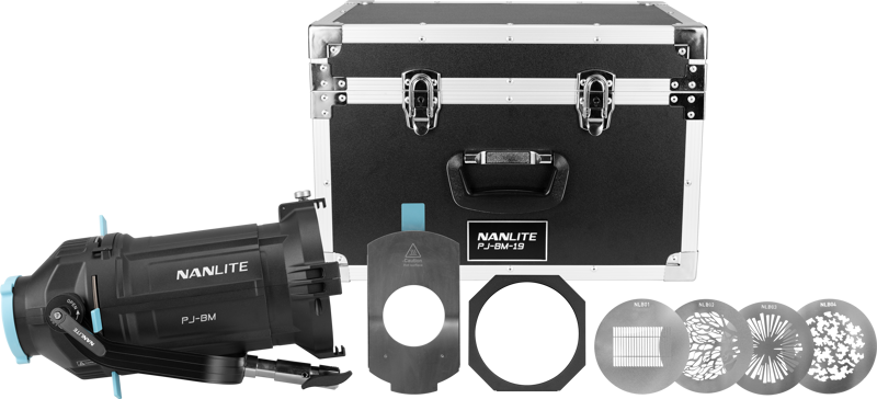 NANLITE Projection Attachment Bowens Mount w. 19°Lens