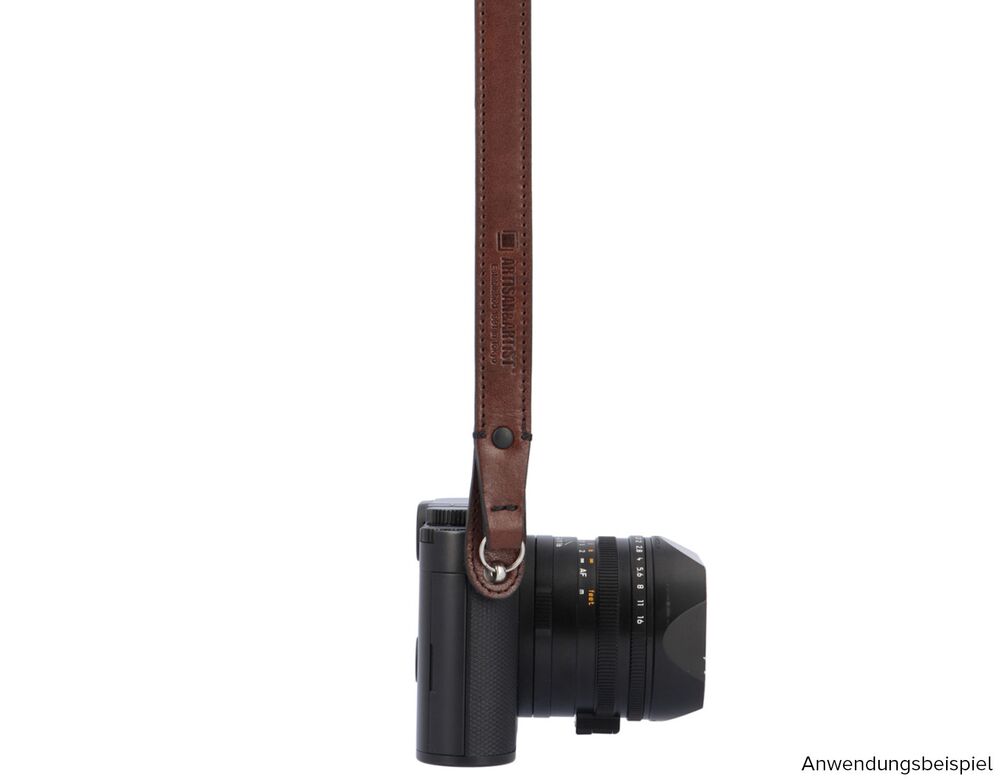 Leather Camera Strap (S) - Brown