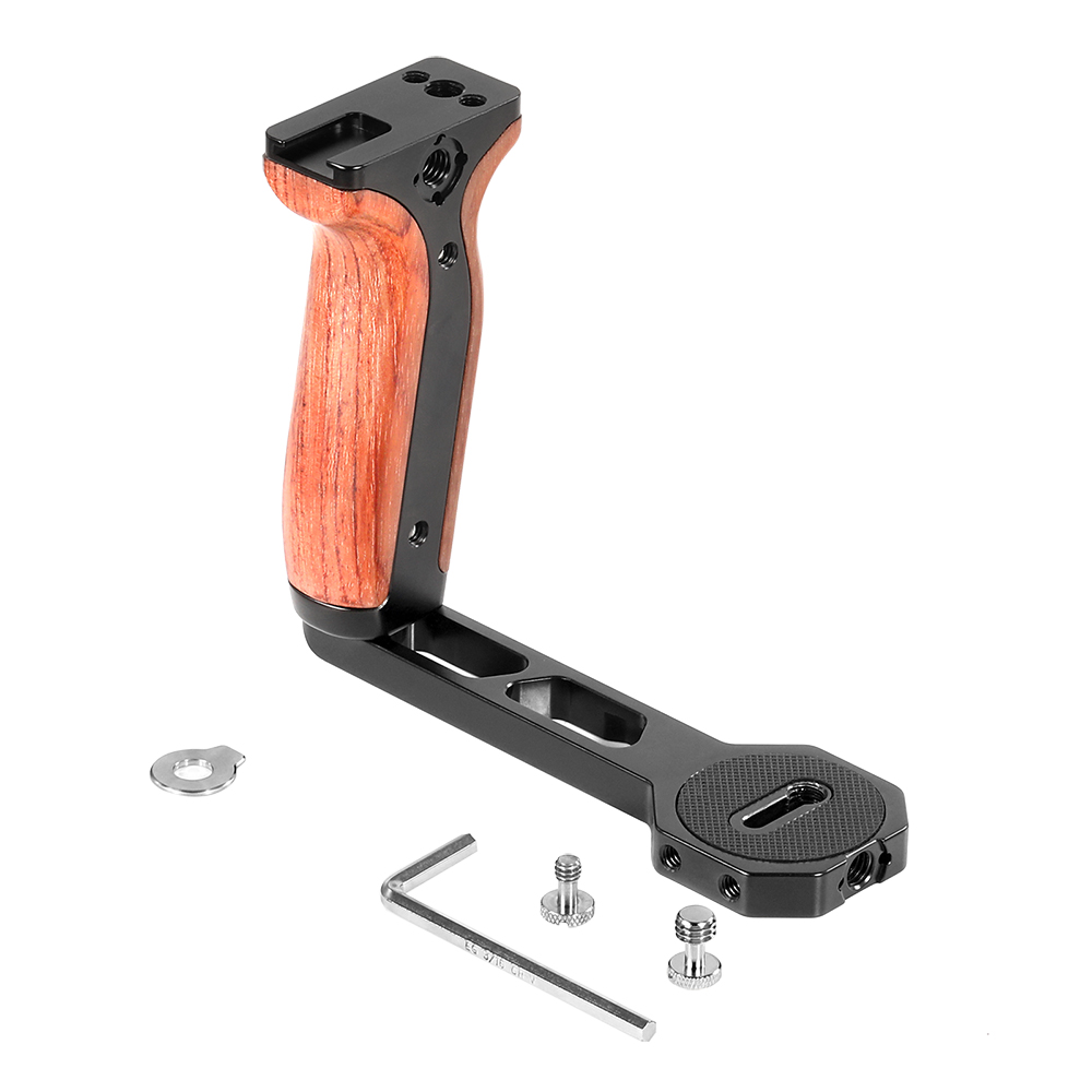 Wooden Side Handle DJI Ronin S/SC/RS2/RSC2 / Zhiyun Crane2S/2/V2 / Moza Air 2/AirCross 2 BSS2222B