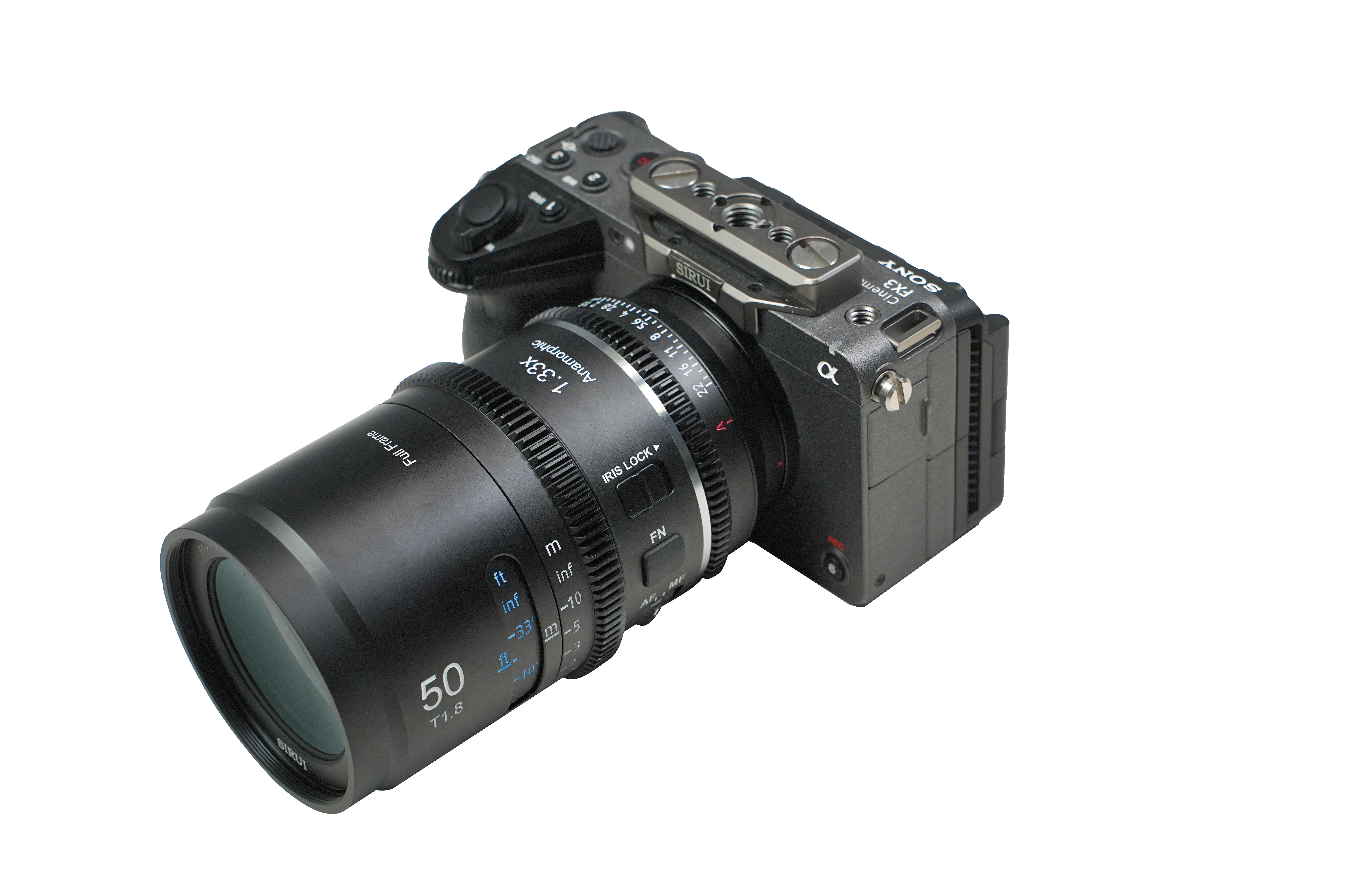 Sirui Astra 50mm  T1.8 1.33x AF Full Frame Anamorphic Cine Lens (Z mount) - Neutral Flare